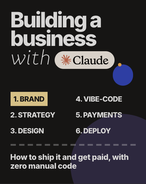 Building a business, live